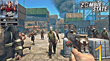 Zombie State Gameplay Walkthrough Part 1 (iOS, Android