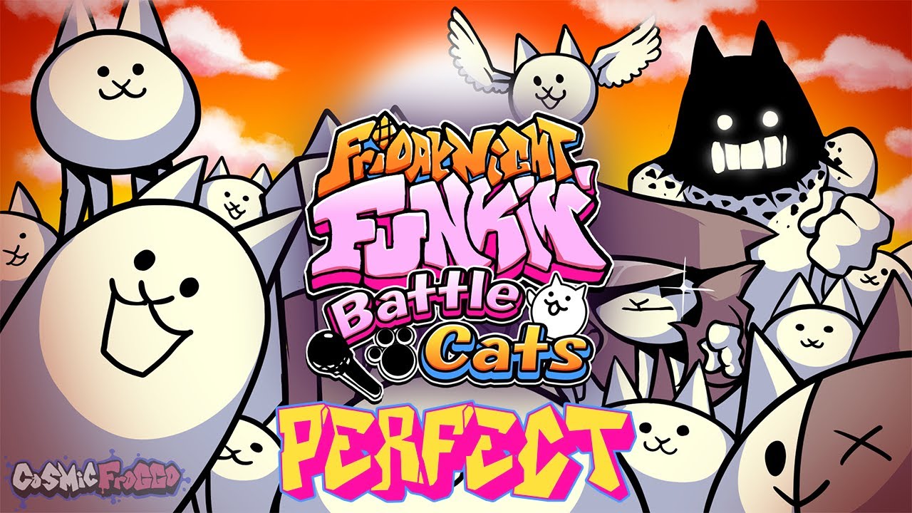 Friday Night Funkin' - Perfect Combo - Battle Cats (Early Demo) Mod +  Cutscenes [Hard] - Youtube