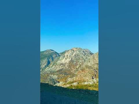 Зелёный Каньон Сиде Манавгат Турция горная дорога. Turkey Side Manavgat ...