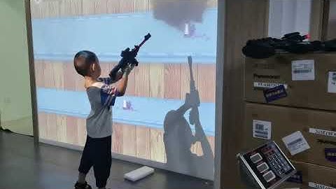 Alibaba Stock price interactive floor advertising display