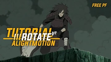 Tutorial rotate || alightmotion tutorial amv