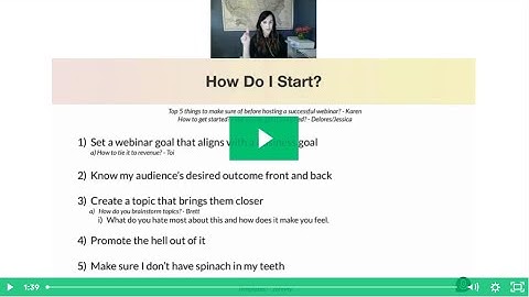 How To Tie Webinars To Revenue