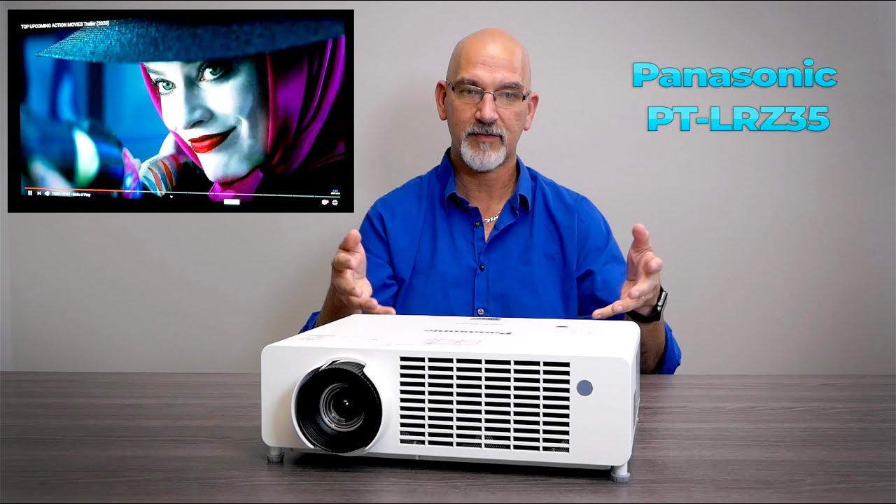 Panasonic PT-LRZ35 3500-Lumen RGB WUXGA DLP Projector - YouTube