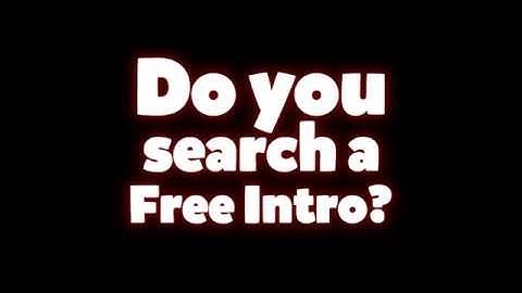 Promotion and Intro | Made by KalooFX | NoneFX