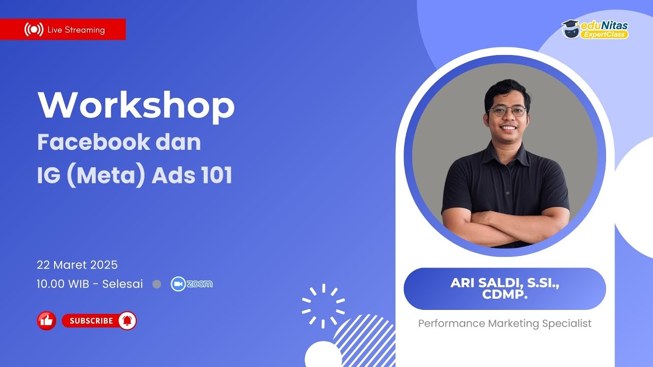 Webinar EEC - Workshop Facebook dan IG (Meta) Ads 101