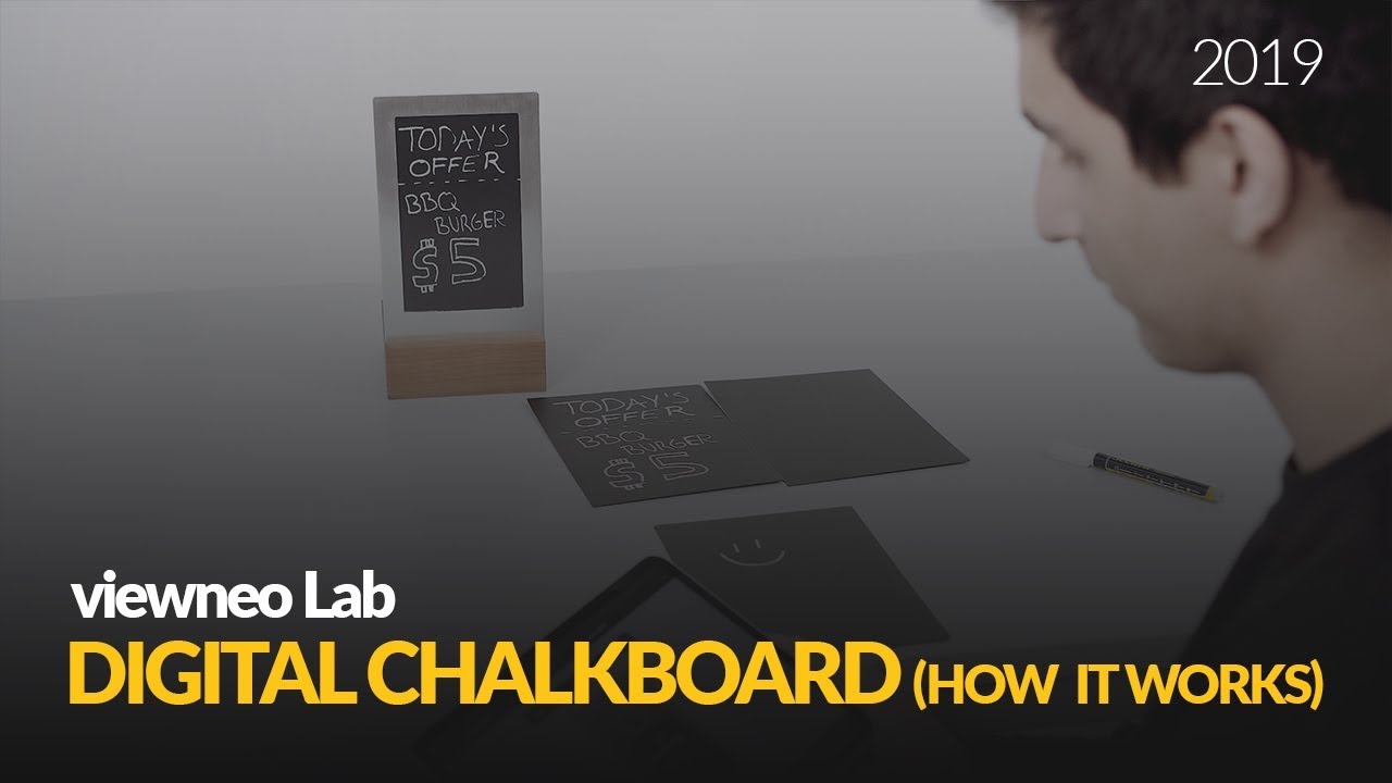 How a Digital ChalkBoard Works Hospitality Technology [2020] YouTube
