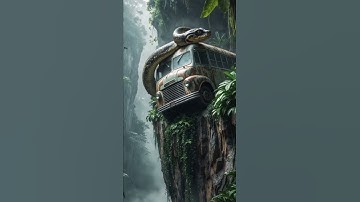 AI Nature Exploration | Amazing Scenery | Giant Python 😲 attacks #naturescenery #shortsAI #wildlife