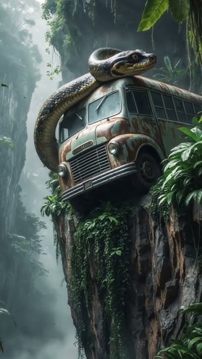 AI Nature Exploration | Amazing Scenery | Giant Python 😲 attacks # ...