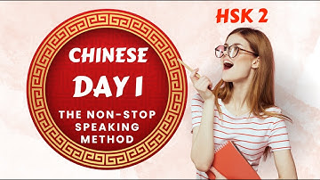 Day 1 - Conversational Chinese Language HSK 2 | Learn Chinese for Beginners