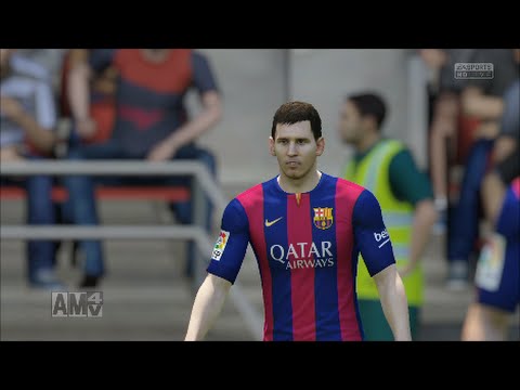 【FIFA15】FCバルセロナ VS　レアルマドリード実況プレイ！