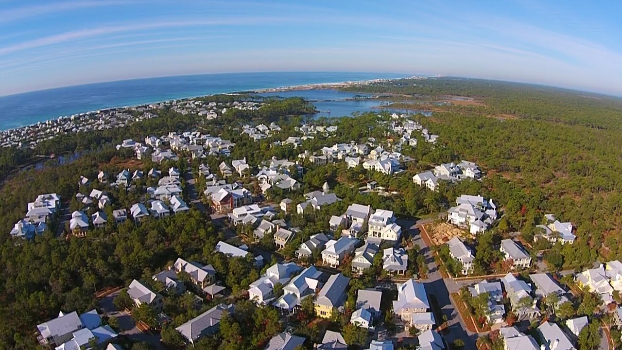 WaterColor Florida 4BR Vacation Rental Home, 142 Cove Hollow Street YouTube