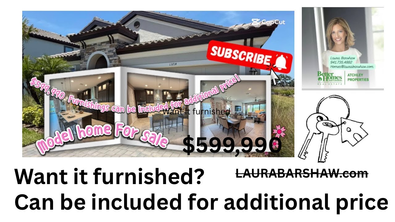 Tour this stunning Model by Homes by West Bay| Crosswind Ranch, Parrish Florida