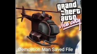 Demolition Man | RC Helicopter Mission | GTA Vice City| Mission gameplay