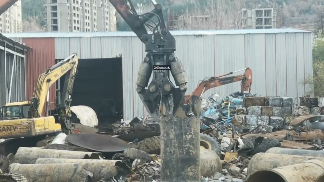 Double Cylinder Steel Shear, infinite power and strong shearing force! 