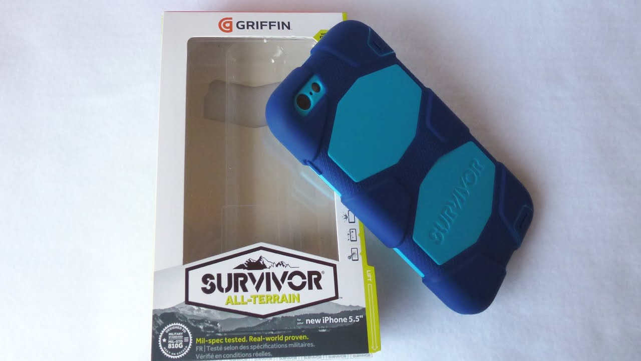 In hoeveelheid fles vitamine Griffin Survivor All Terrain for iPhone 6+: Super Protective with Custom  Colors! - YouTube