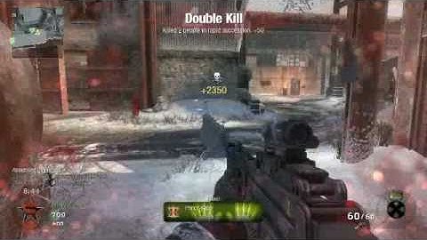 Call of Duty Black Ops:  Long Throw Semtex +  Sticky on Head+ Multi-Kill