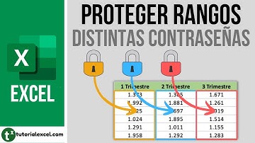 Diferentes contraseñas en distintos rangos en Excel 🔐- Establecer permisos para EDITAR RANGOS📝