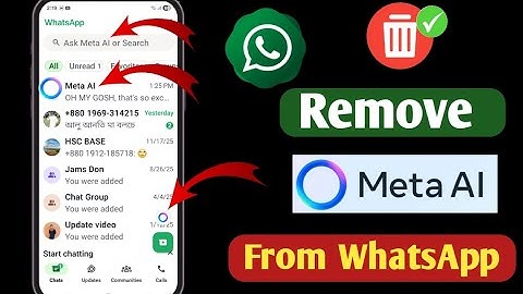 How to Remove Meta AI From WhatsApp (New Update 2025) | Disable Meta AI in WhatsApp Easily