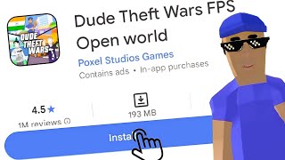 Dude Theft Wars I Play Fast Time