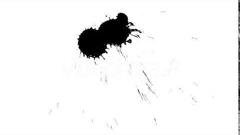 Ink Drop on Dry Paper 19 | Motion Graphics - Envato elements