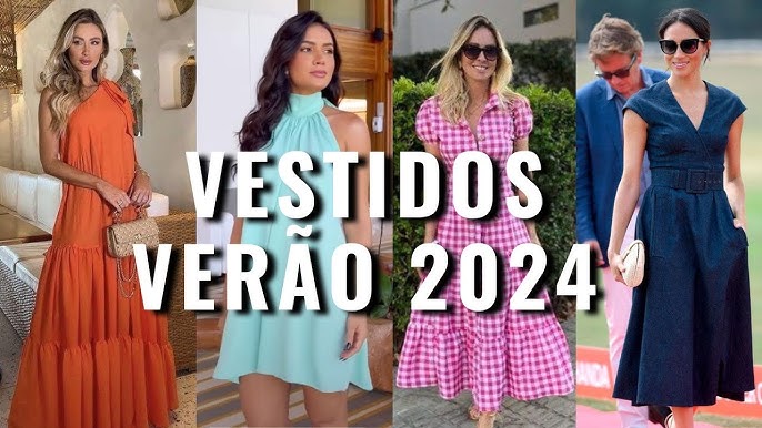 8 VESTIDOS DA MODA QUE VÃO BOMBAR NO VERÃO 2023/2024 | Primavera/verão -  YouTube