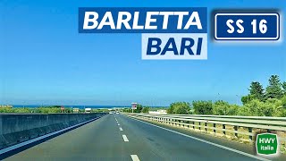 Strada Statale 16 Adriatica | tratto: BARLETTA - BARI