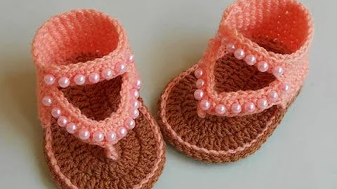 Adorable Crochet Baby Sandals: Step-by-Step Tutorial