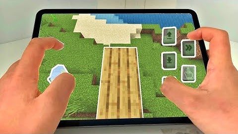 How To SPEED BRIDGE In MCPE 1.19 With New Controls (Handcam)