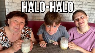 COOKING HALO-HALO FOR A FIRST TIME! DID WE LIKE IT?