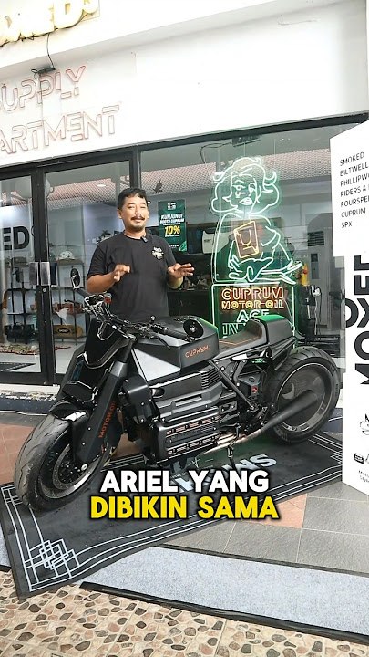 Motor Caferecer BMW punya Ariel Noah #caferacer #ariel #bmw