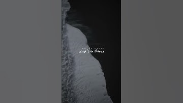 ( أَلَمْ يَجِدْكَ يَتِيمًا فَآوَى ) القارئ محمد صديق المنشاوي
