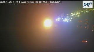 Multiple cars crash, shutting down all lanes on I-20 near Lithonia, other traffic impacts in metro A