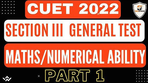CUET 2022 | MATHS / NUMERICAL ABILITY | part 1| TIME,SPEED & DISTANCE | GENERAL TEST |@Edushield