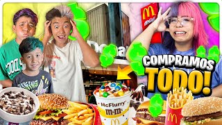 COMPRE TODO EL MENU EN MCDONALDS😱 | Susy Mouriz