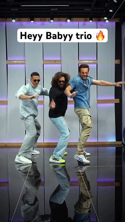 Akshay Kumar Ritesh Fardeen HILARIOUS dance to Heyy Babyy 😂 #funny #viral #akshaykumar #dance #baby
