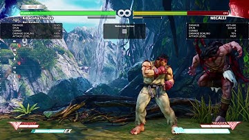 SFV S2 Ryu: v-reversal parry os