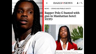 Polo G Arrested AGAIN In NYC For G%n Possession