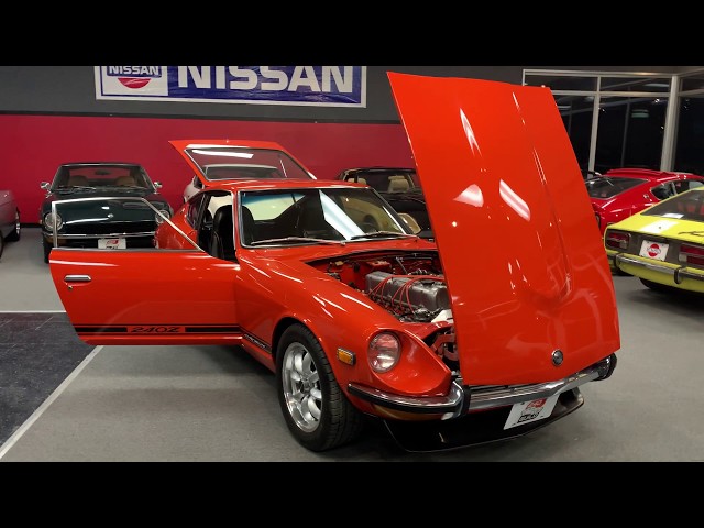 1972 Datsun 240z Walk Around Video (Code 110 Red/Black) - YouTube