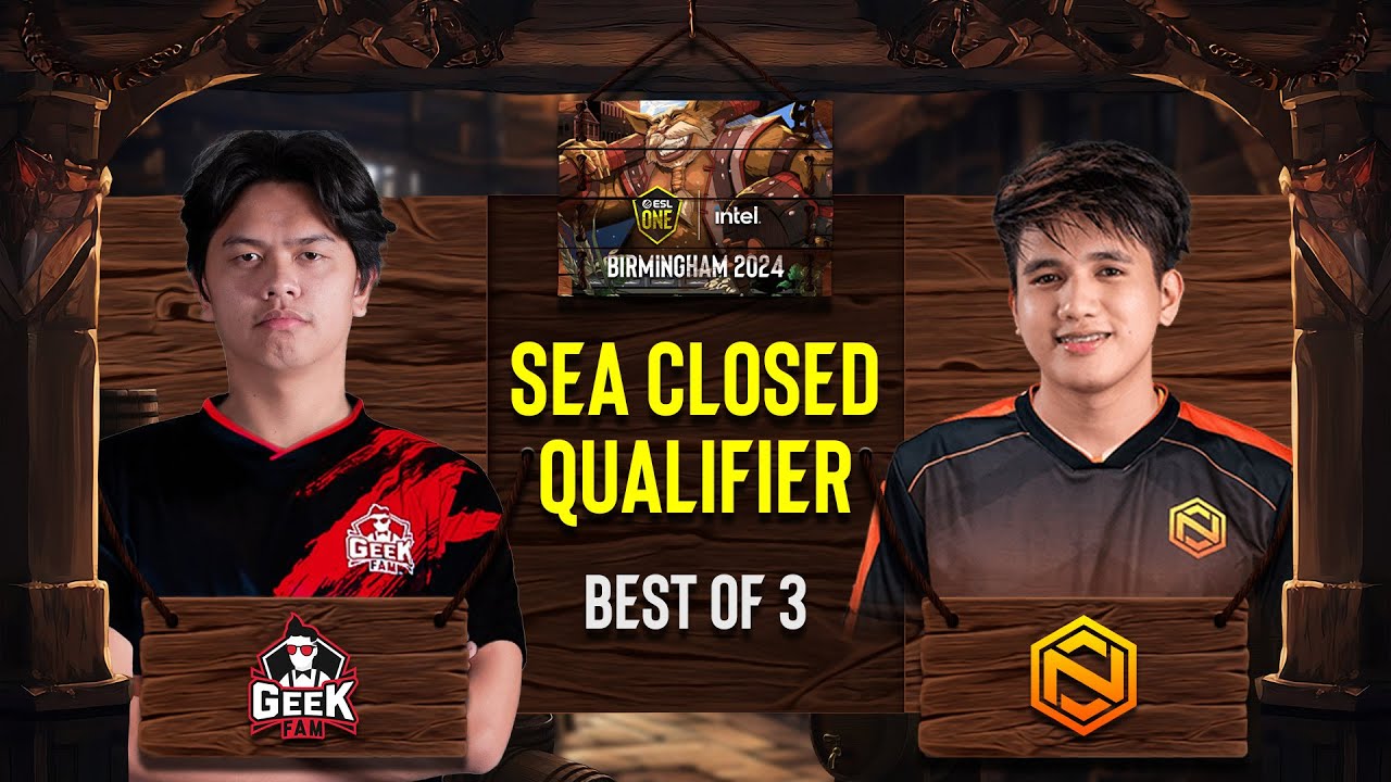 [FIL] Geekfam vs Neon Esports (BO3) | ESL One Birmingham: SEA Closed Qualifiers