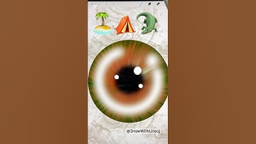 Emoji Mix Eye 😍 #emoji #emojimix #colormixingmagic #procreate #emojimixing #colormixing #fyp