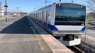 E531系0番台 水カツK420編成  常磐線 普通上野行き 十王駅発車