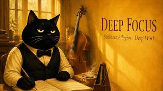 20 Beautiful Stillness Adagios for Deep Focus & Deep Work | Inspired by Debussy