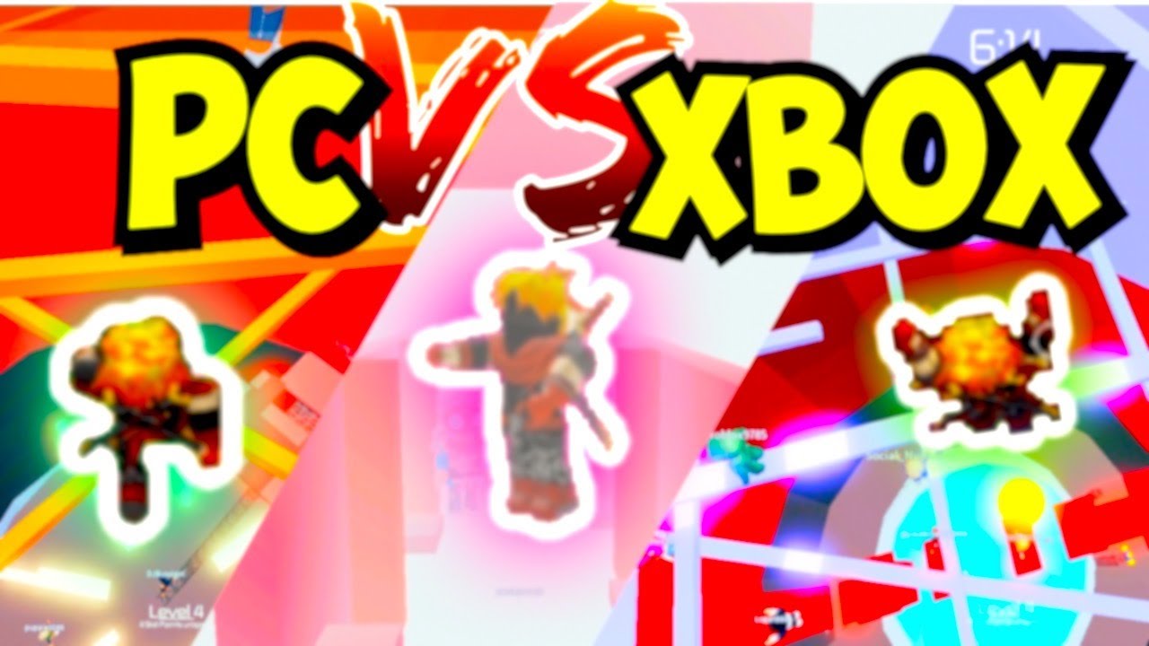 ROBLOX TOWER OF HELL PC VS XBOX
