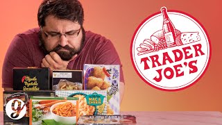 Everyone loves trader joes, but does love their frozen food items?
related: hot dog taste test https://youtu.be/xldd_psjela today we try
joe'...