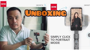 ZHIYUN Smooth X Unboxing