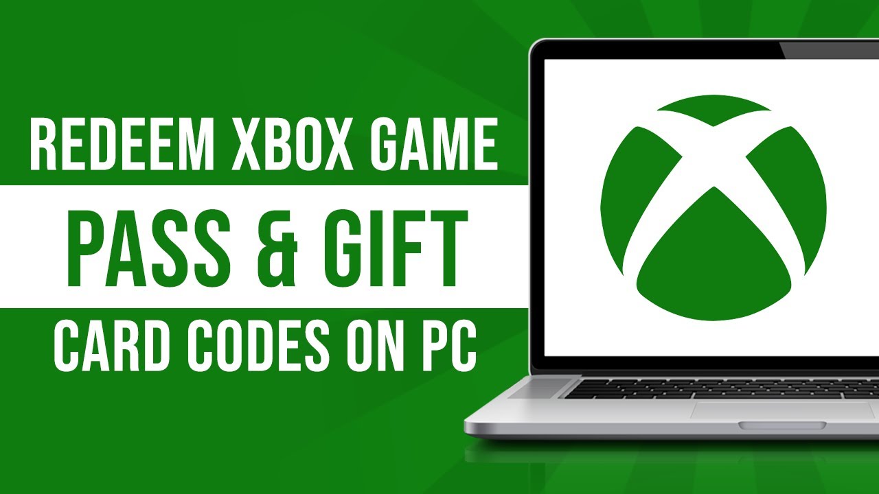 How To Redeem Xbox Game Pass & Gift Card Codes On Pc - YouTube