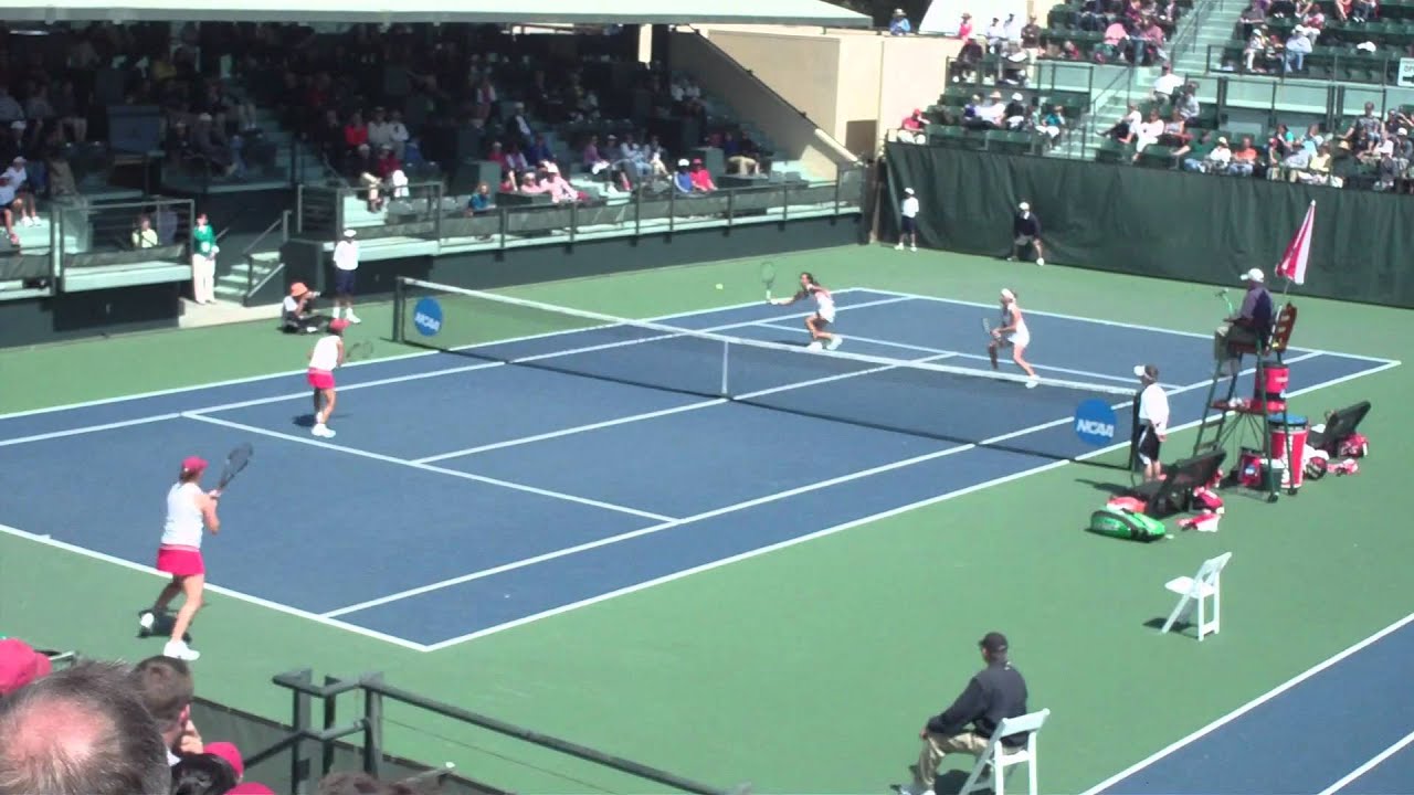 Women's Doubles NCAA Tennis 2011 Final Stanford's epic comeback in the tiebreaker (5/30/2011
