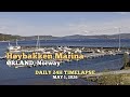 Høybakken Marina, Trøndelag - Daily Timelapse: May 1, 2026 [Ørland, Trøndelag, Norway]