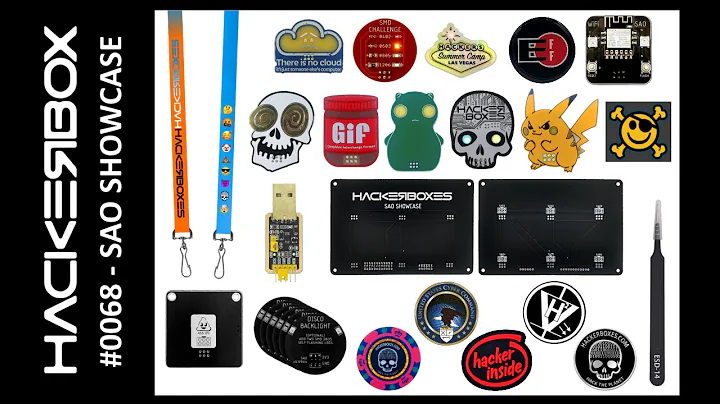 HackerBox 0068 - SAO Showcase - #badgelife