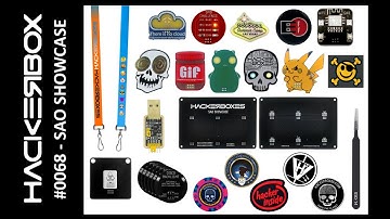 HackerBox 0068 - SAO Showcase - #badgelife